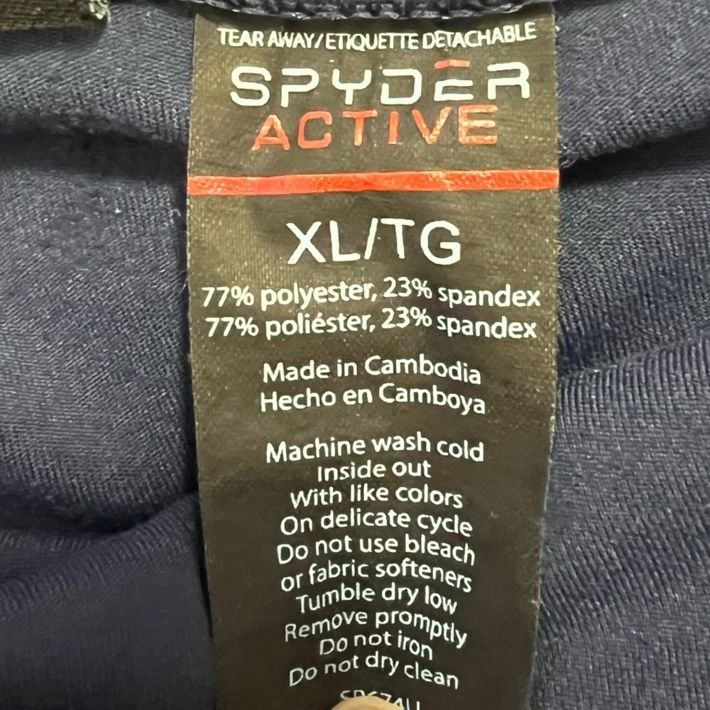 Spyder Active Jogger/Leggings Size Women’s XL Color Navy Blue